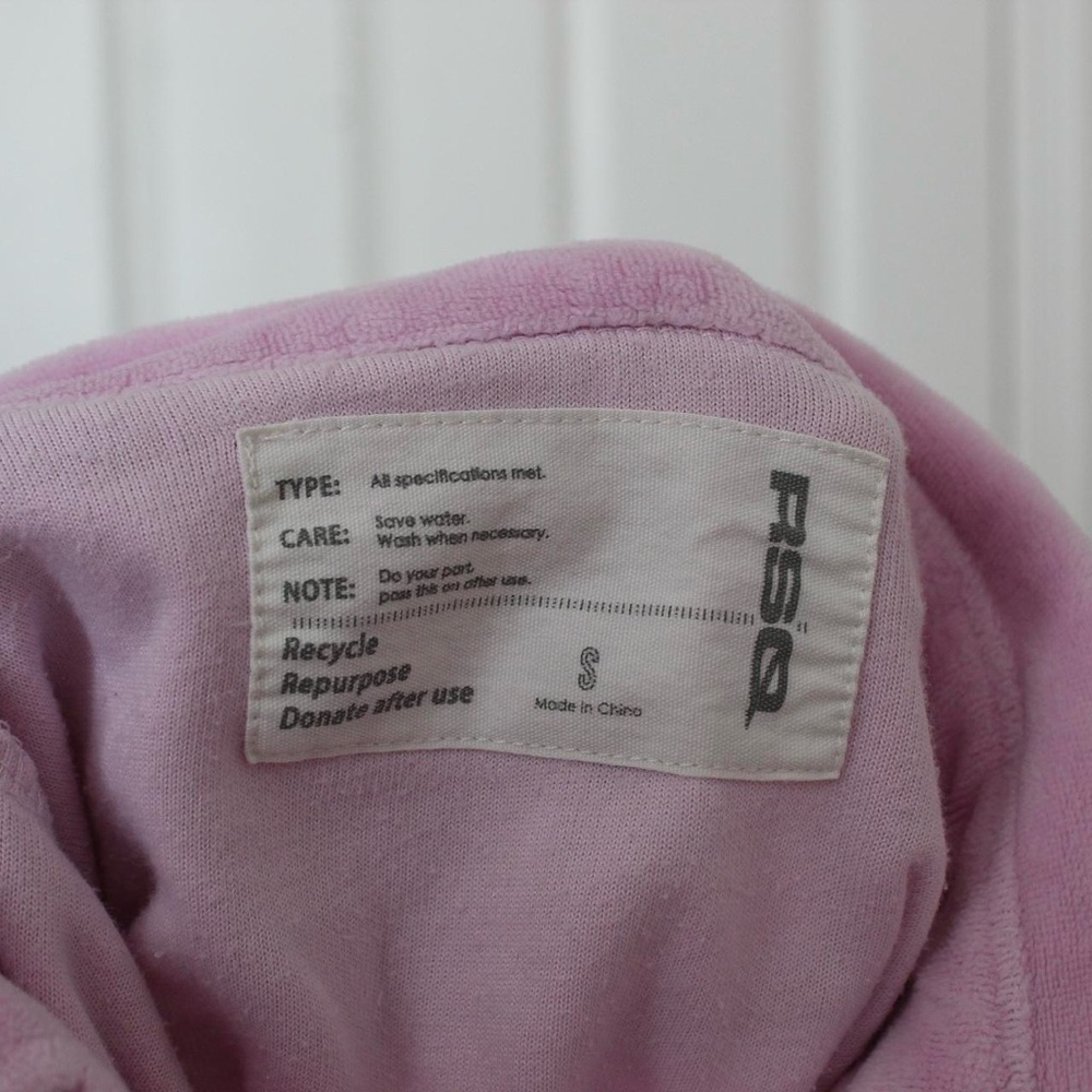 Pink Cropped Button Up - Picture 4 of 4